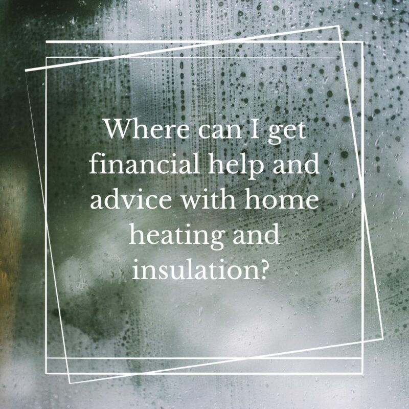 Financial help for home insulation and heating